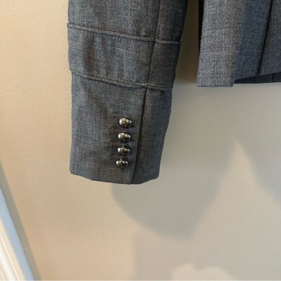 VTG Express Design Studio Military Inspired Utilitycore Jacket Gray Size 4 - Picture 6 of 11